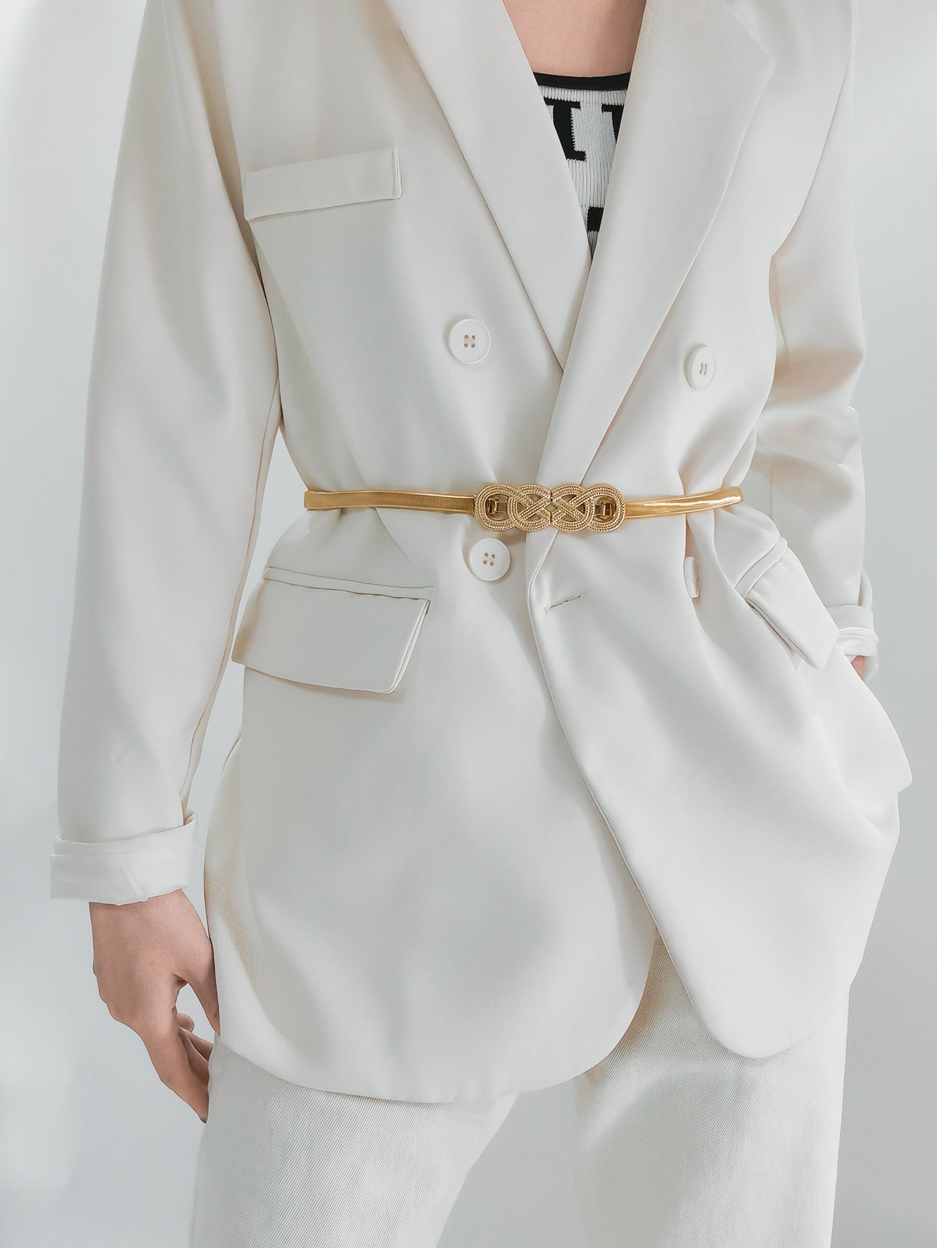 Knot Buckle Metal Belt - Supernovarieties Boutique