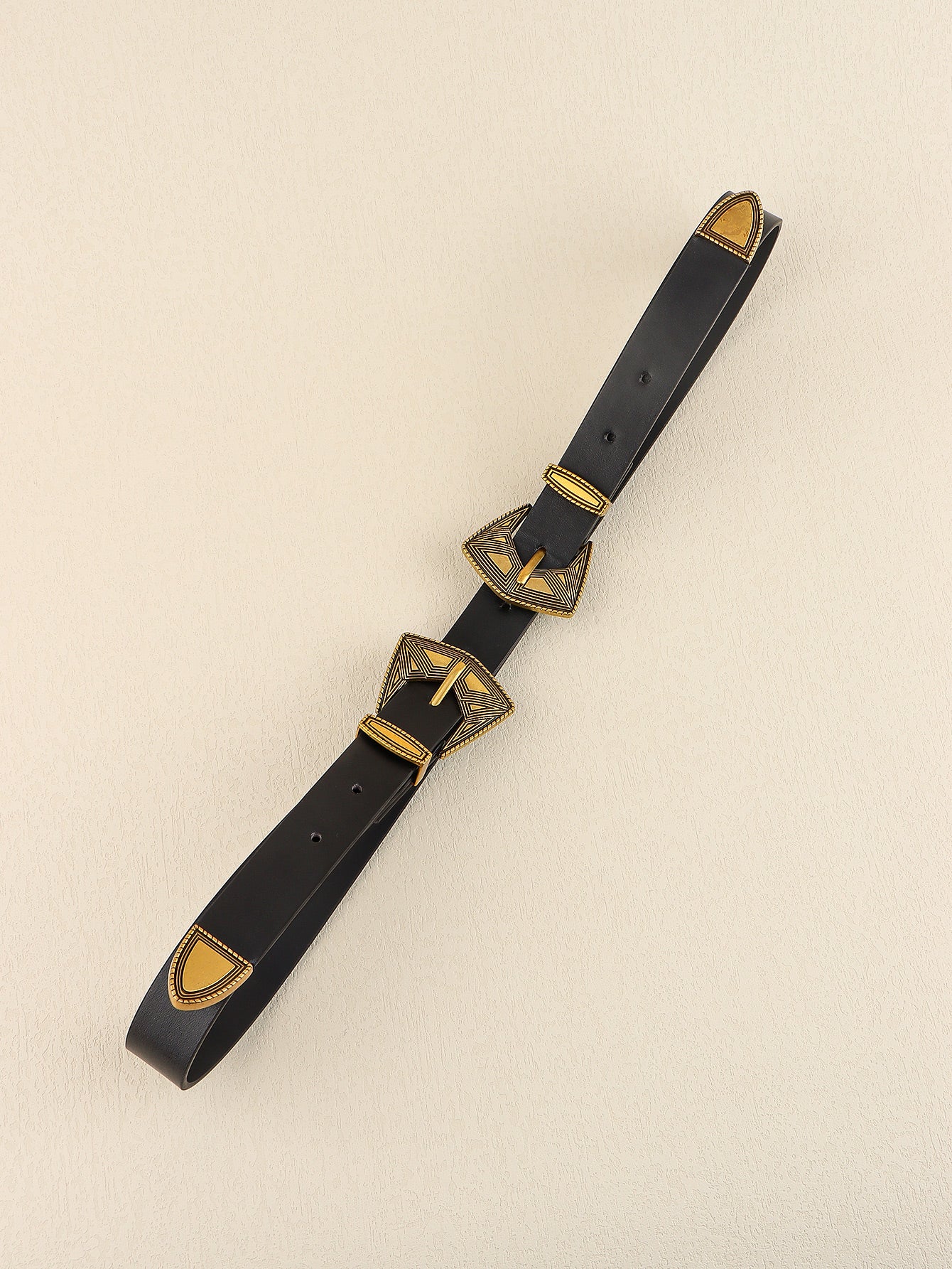 Double Buckle PU Leather Belt - Supernovarieties Boutique