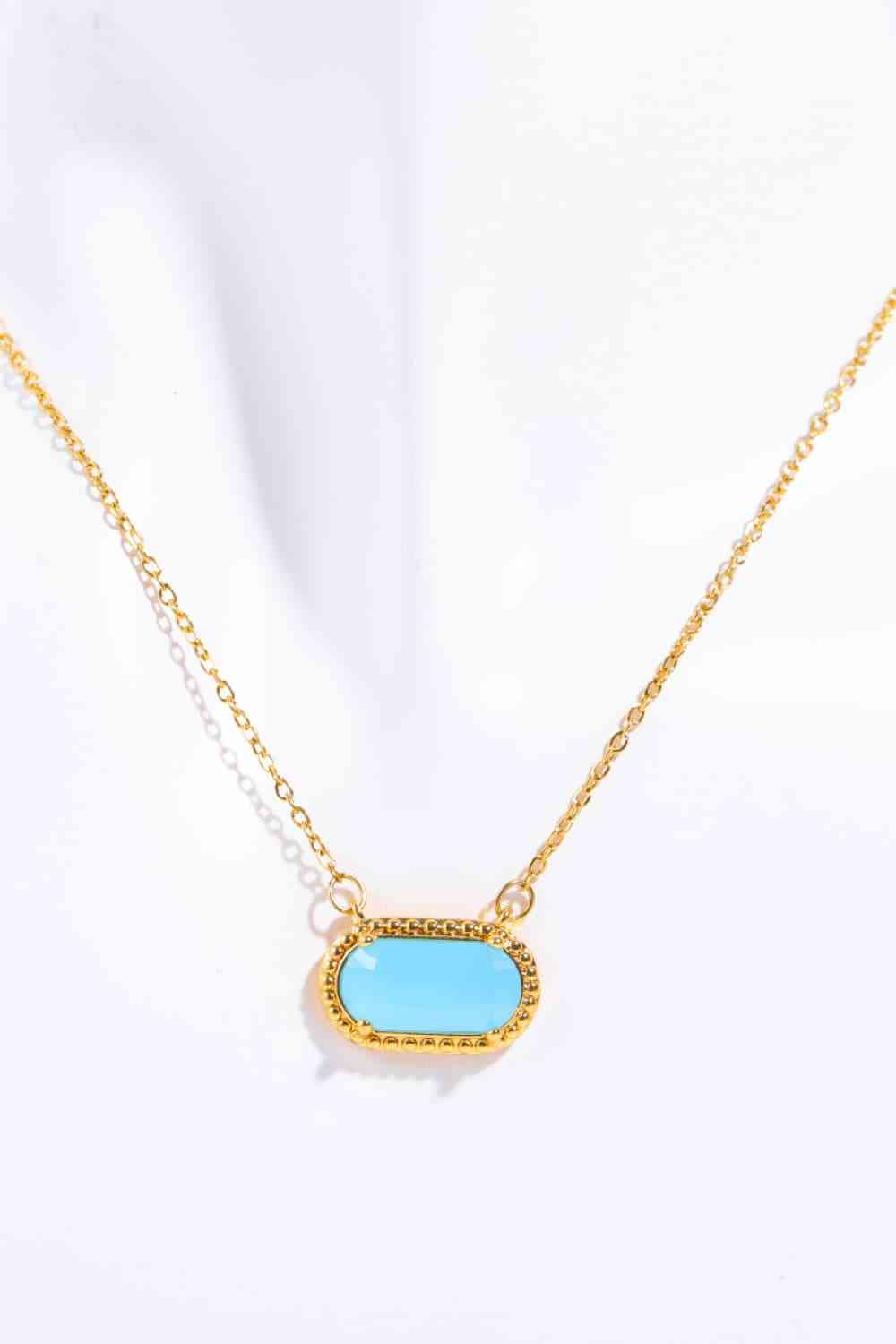 Copper 14K Gold-Plated Pendant Necklace - Supernovarieties Boutique