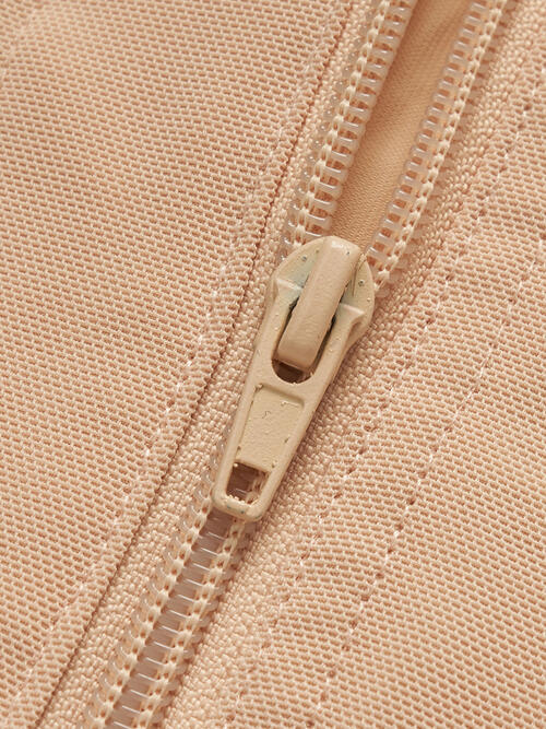 Full Size Side Zip Up Wide Strap Shapewear - Supernovarieties Boutique