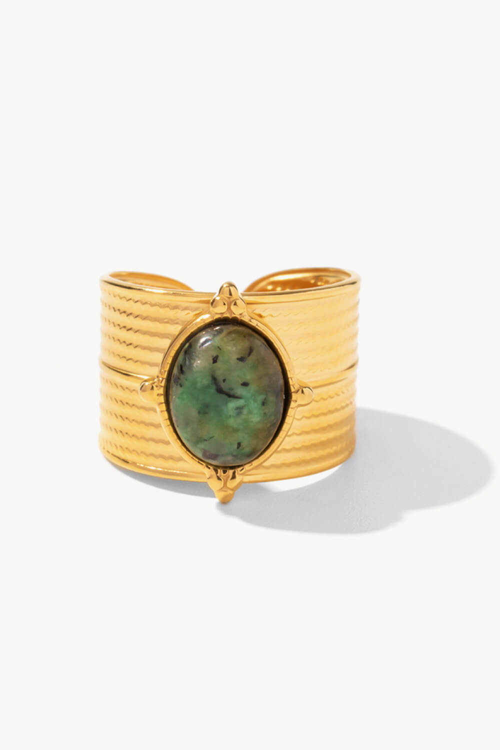 18K Gold-Plated Wide Open Ring - Supernovarieties Boutique