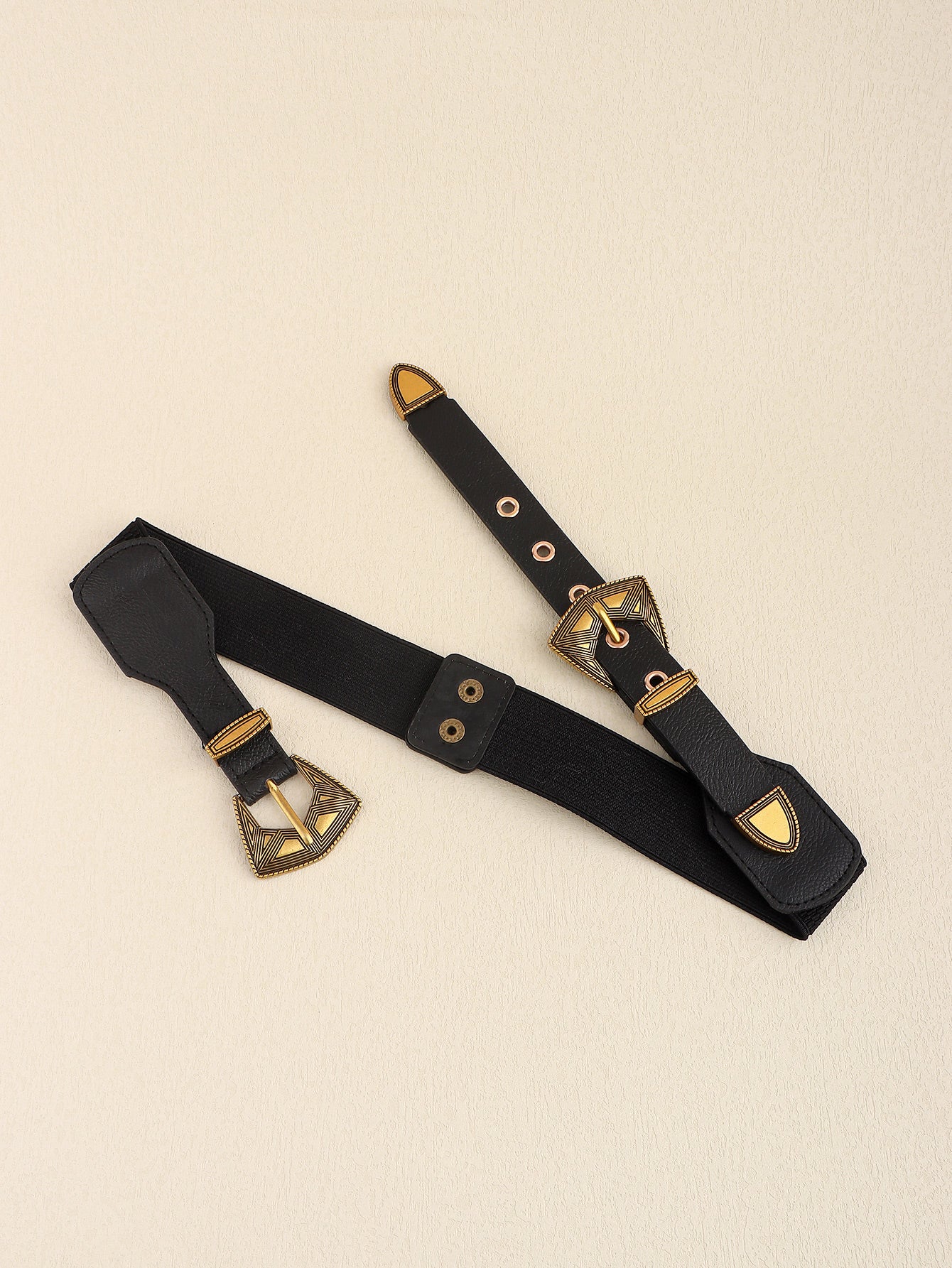 Double Buckle PU Leather Belt - Supernovarieties Boutique