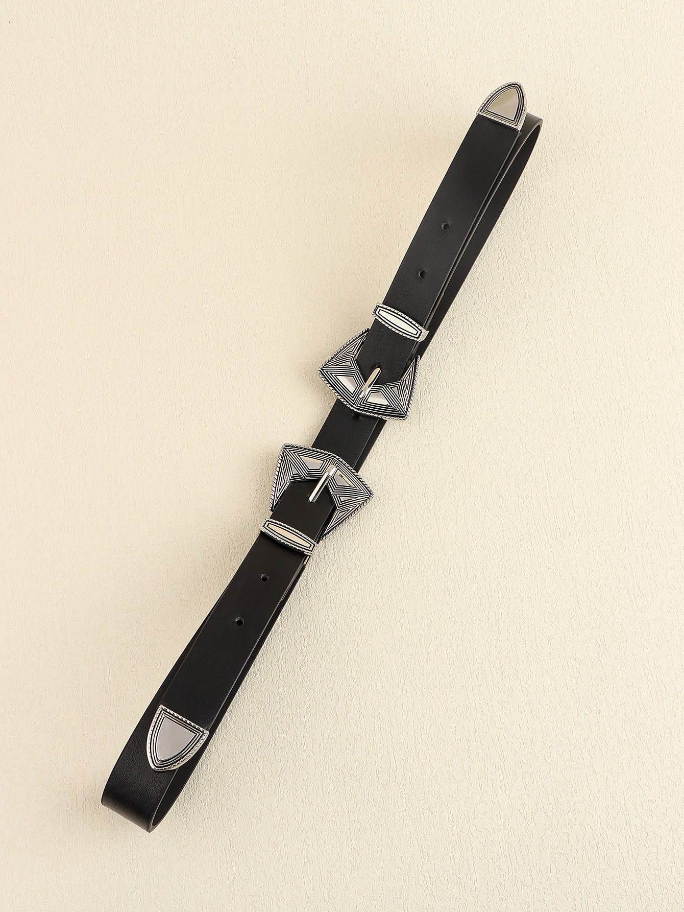 Double Buckle PU Leather Belt - Supernovarieties Boutique