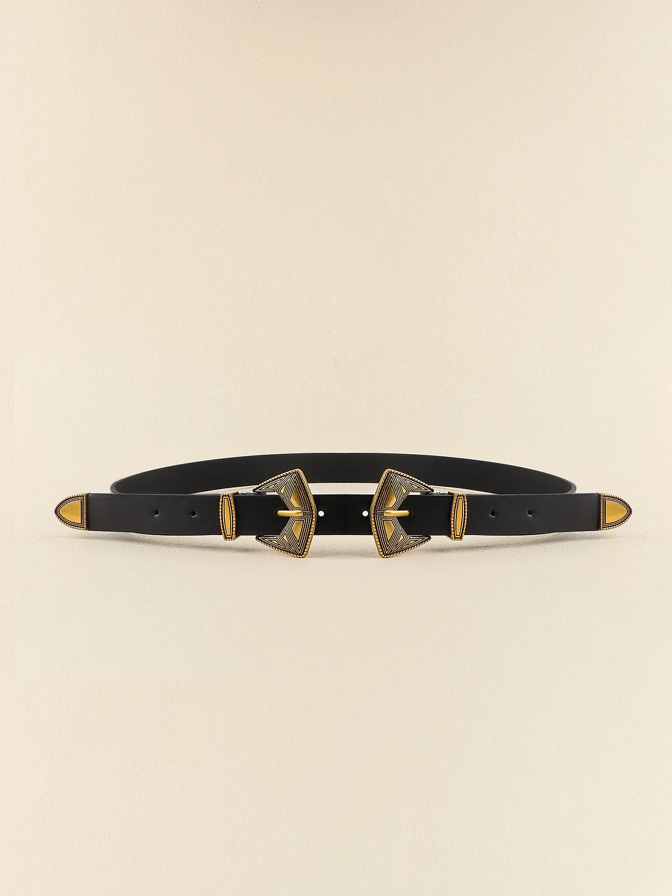 Double Buckle PU Leather Belt - Supernovarieties Boutique