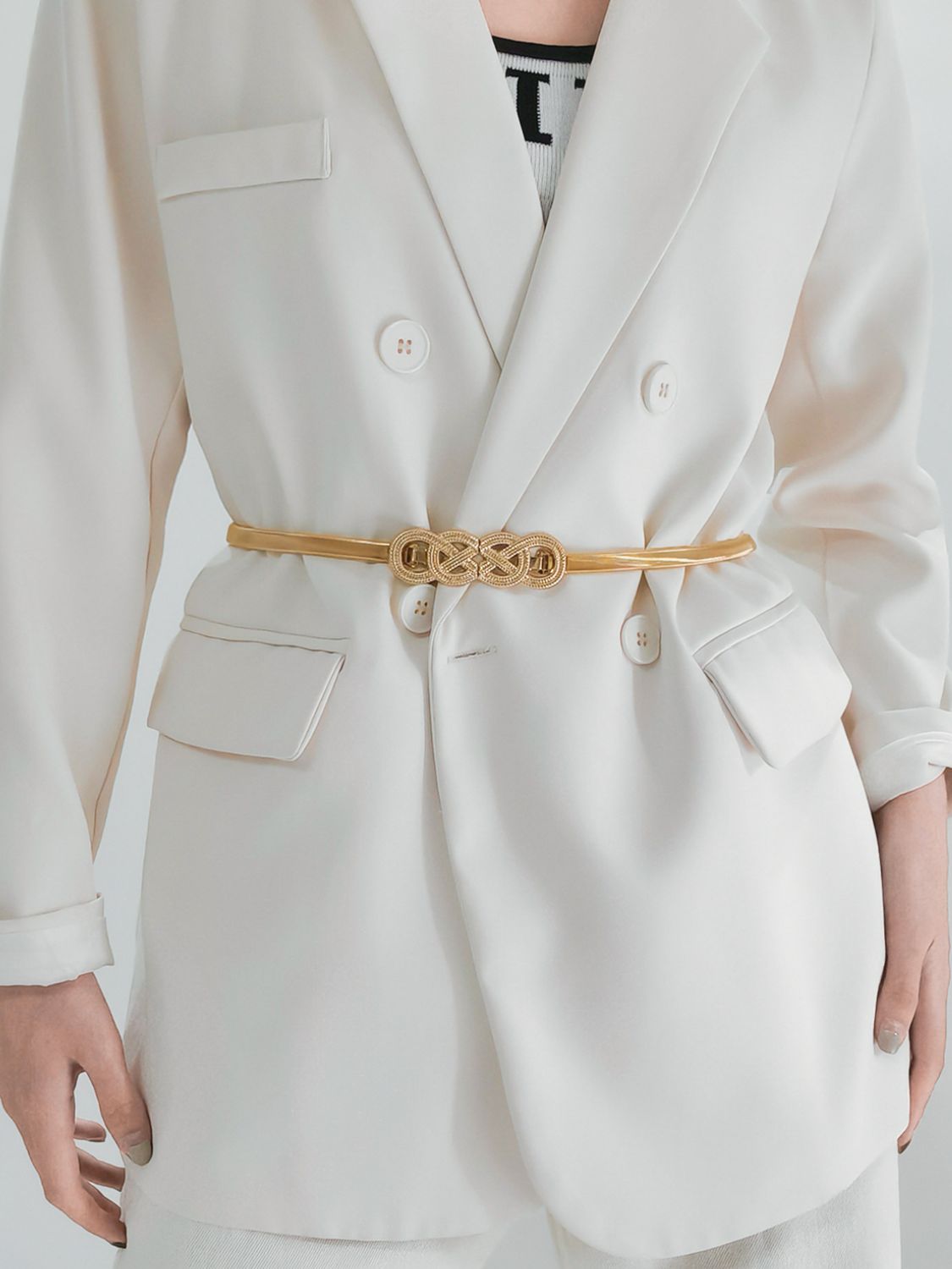 Knot Buckle Metal Belt - Supernovarieties Boutique