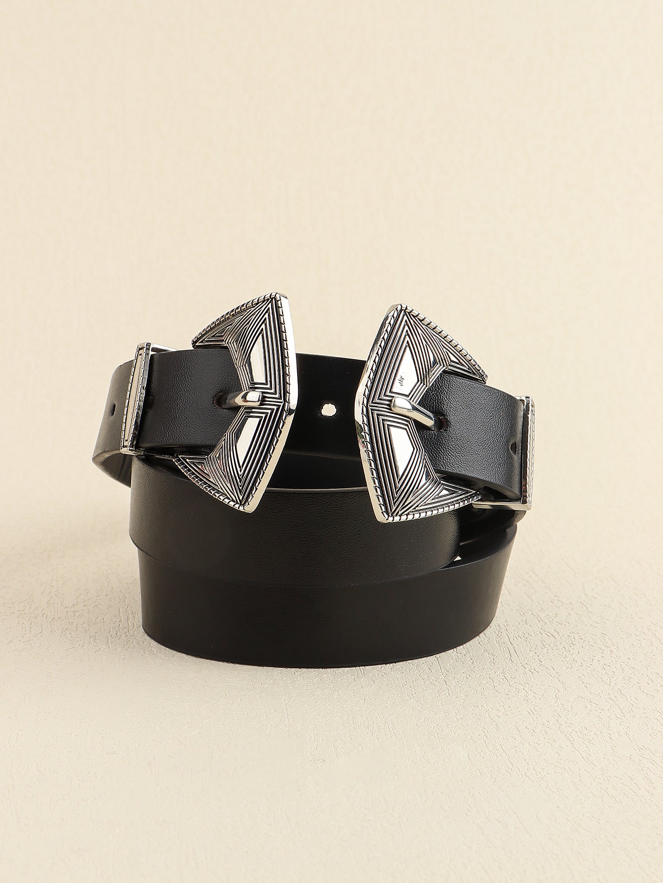 Double Buckle PU Leather Belt - Supernovarieties Boutique